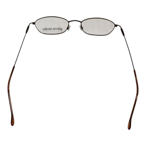 Pierre Cardin women's Eyeglass Frames PC-409 Brown 48-17 135 Clear Lenses NEW - Picture 4 of 13